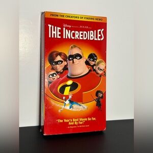 The Incredibles VHS Tape
